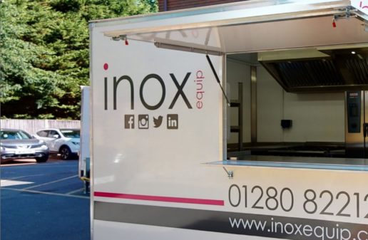 temporary commercial kitchen from INOX